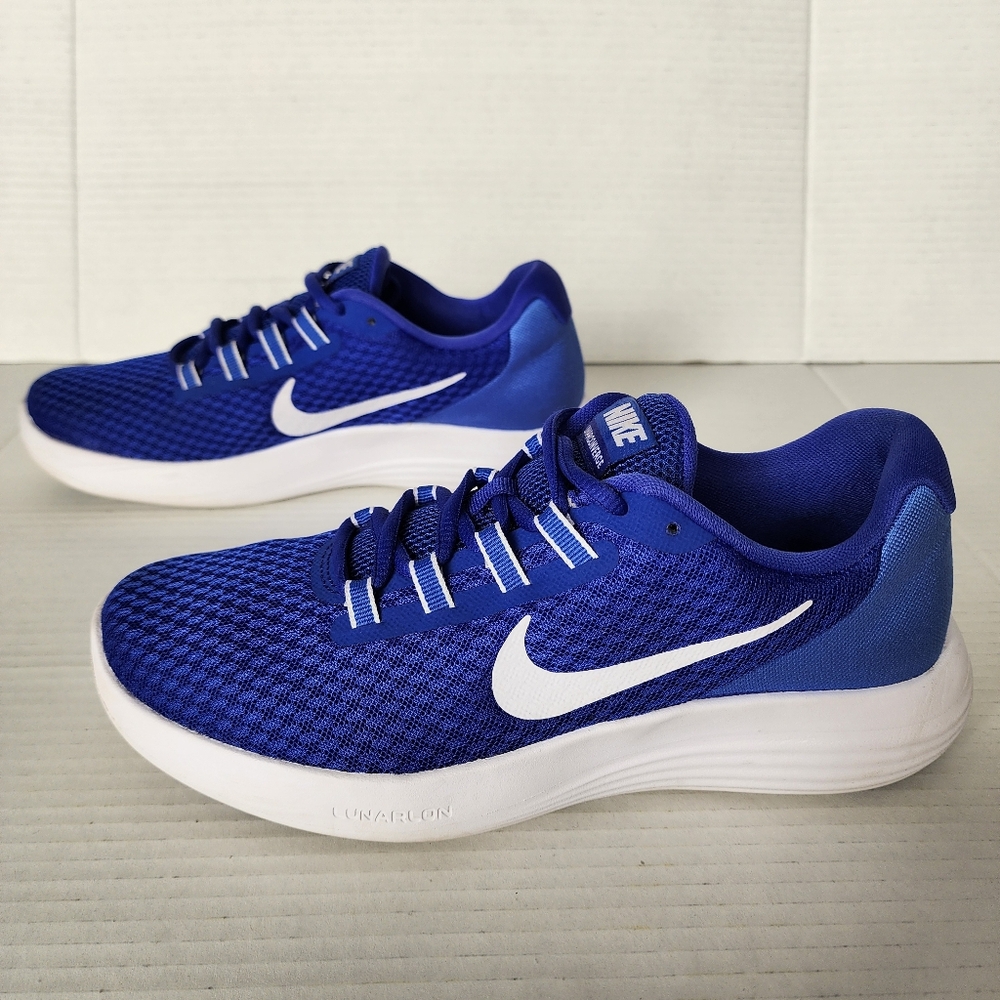 Nike LunarConverge Royal Blue Running Sneakers Size 8.5 Women's
